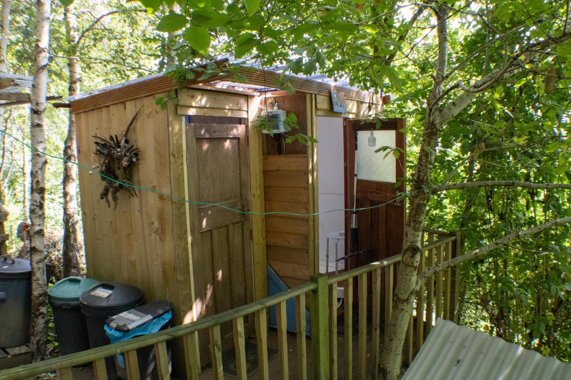 Pike'S Cabin In The Woods 海伯敦桥 外观 照片