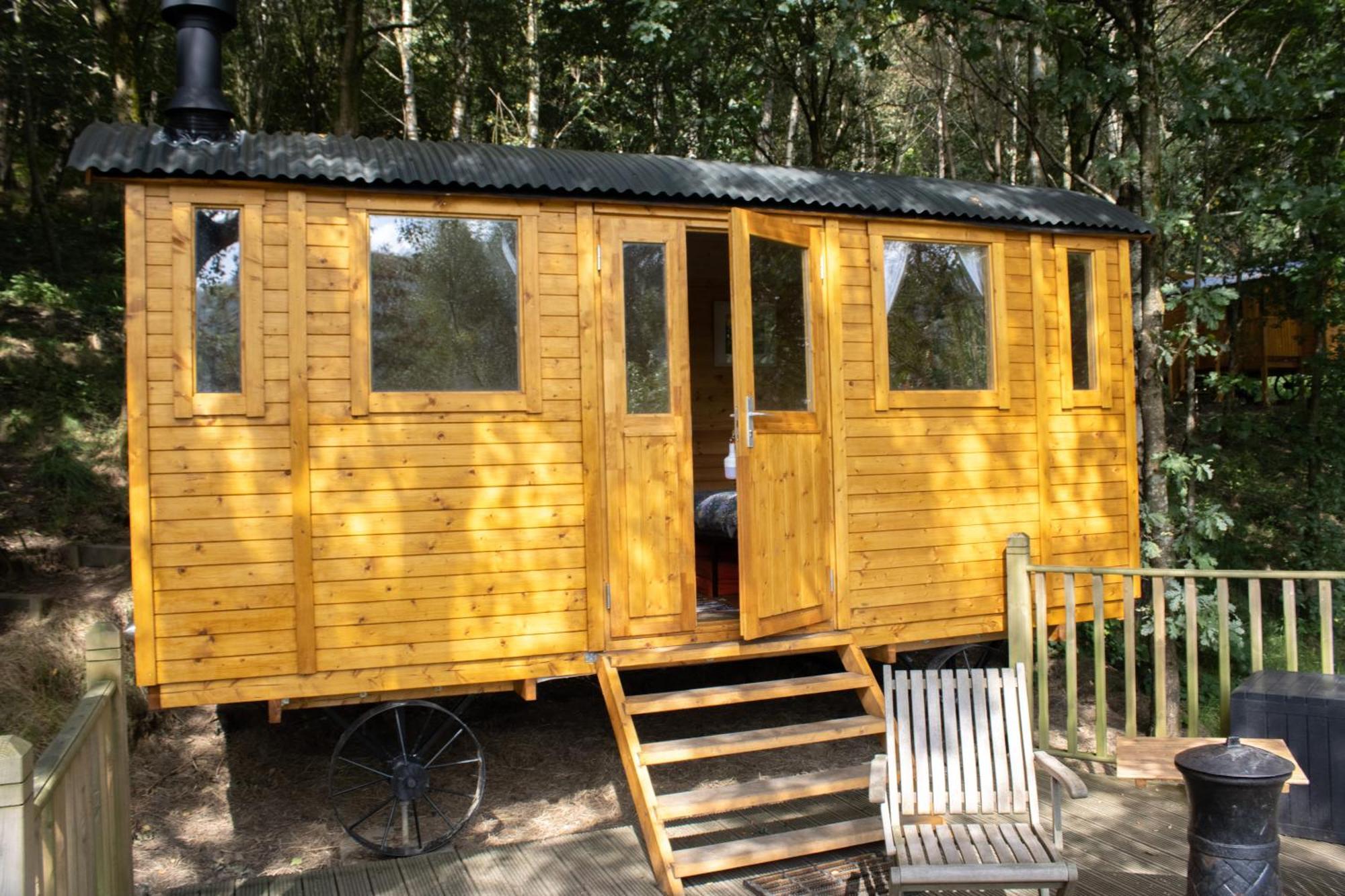Pike'S Cabin In The Woods 海伯敦桥 外观 照片