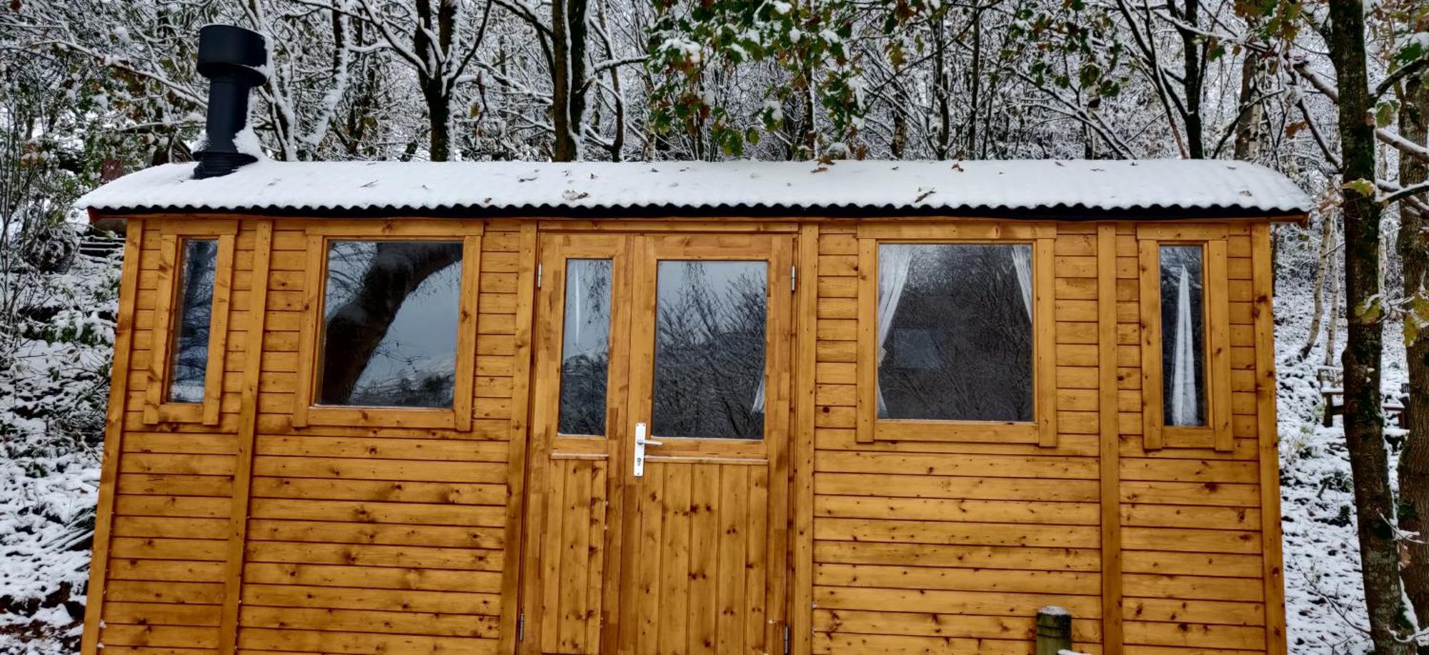 Pike'S Cabin In The Woods 海伯敦桥 外观 照片